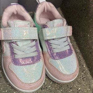 Sparkly Pink and Purple Kids Shoes